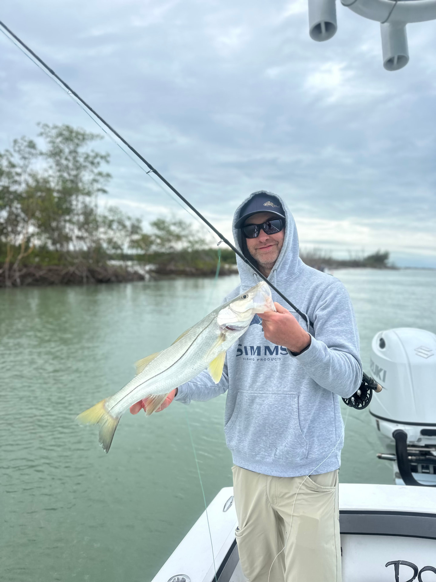 Snook caught in the Naples backwaters
